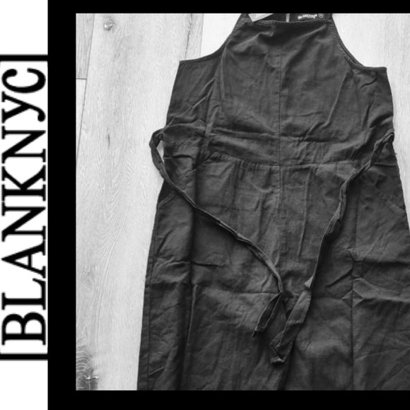 🆕 [BlankNYC] Paint It Black Jumpsuit, Color: Black; SZ:M. NWT! NOW$45. MRSP$98 - Picture 4 of 9